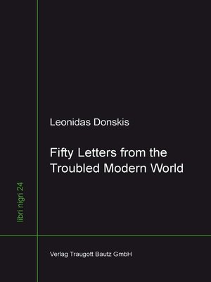 cover image of Fifty Letters from the Troubled Modern World